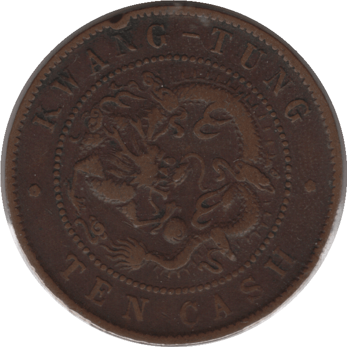 10 Cash - Guangxu - Kwangtung Province – Numista